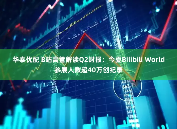 华泰优配 B站高管解读Q2财报：今夏Bilibili World参展人数超40万创纪录