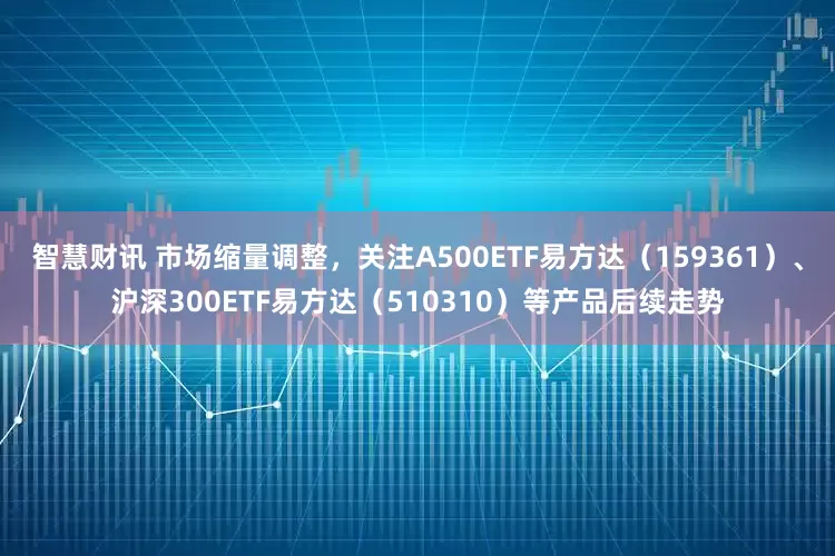 智慧财讯 市场缩量调整，关注A500ETF易方达（159361）、沪深300ETF易方达（510310）等产品后续走势